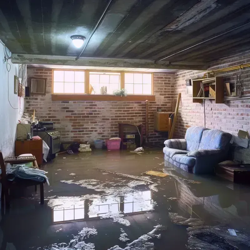 Flooded Basement Cleanup in Pine Ridge, SD